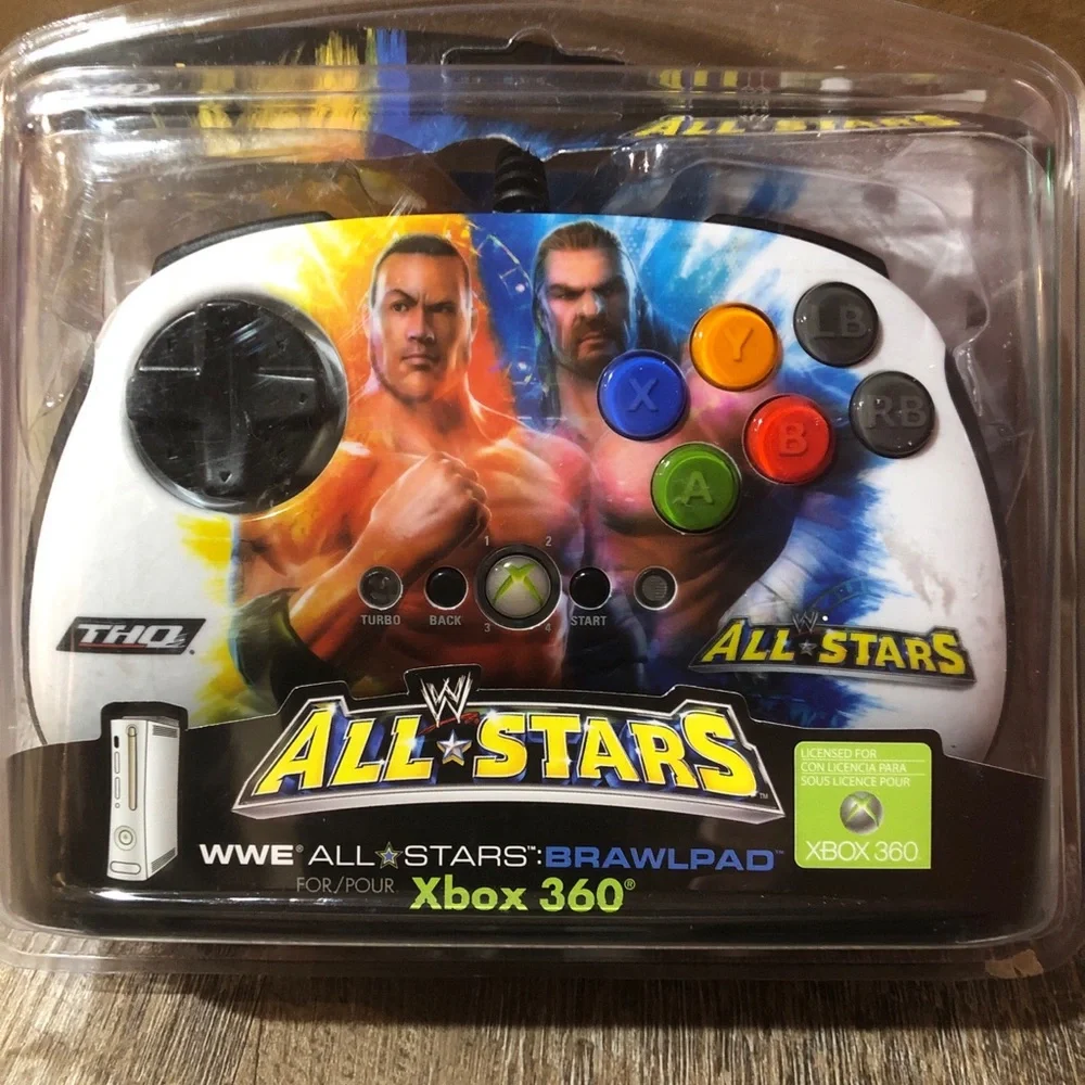 WWE All Stars BRAWLPAD Xbox 360 New by Madcatz